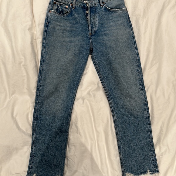 Agolde size 27 Riley jeans - Picture 4 of 8